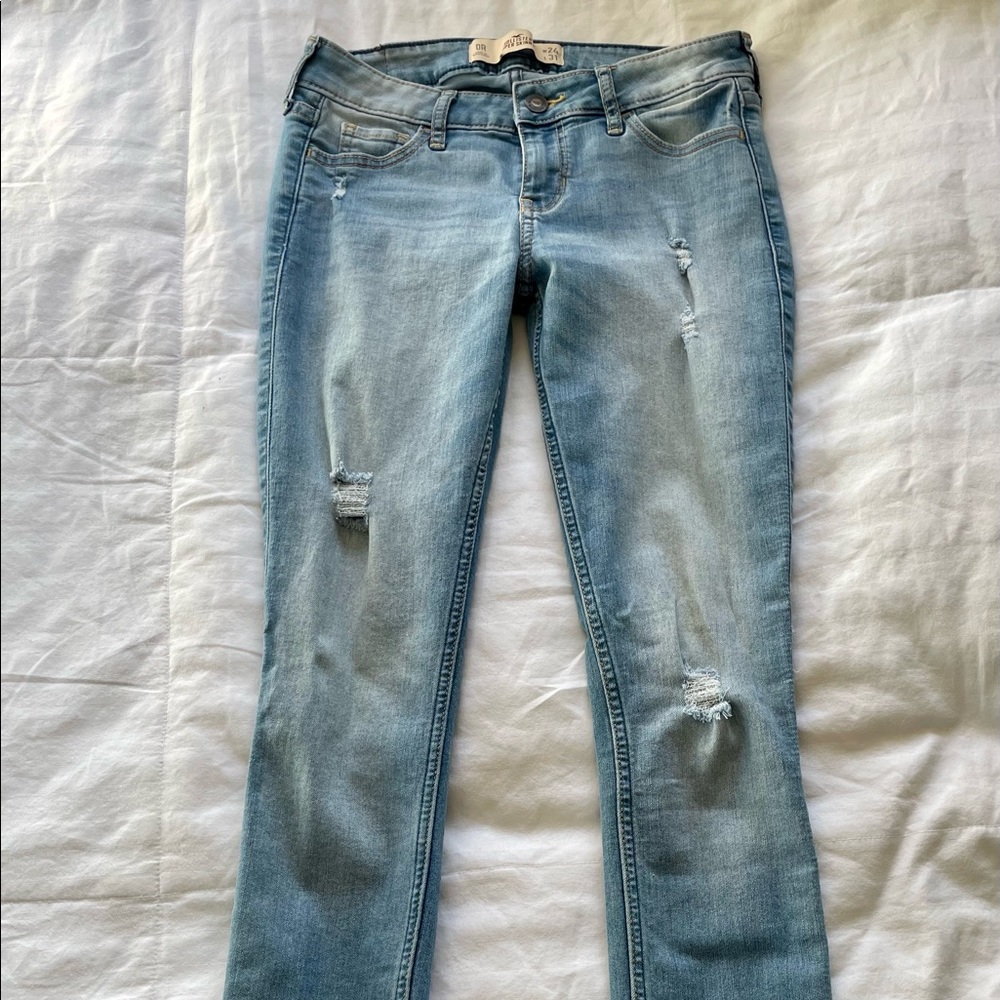 Hollister super skinny jeans